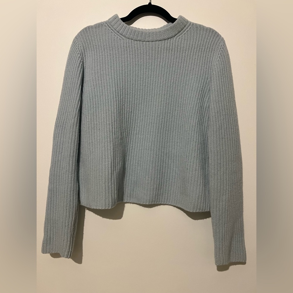 Baby blue sweater